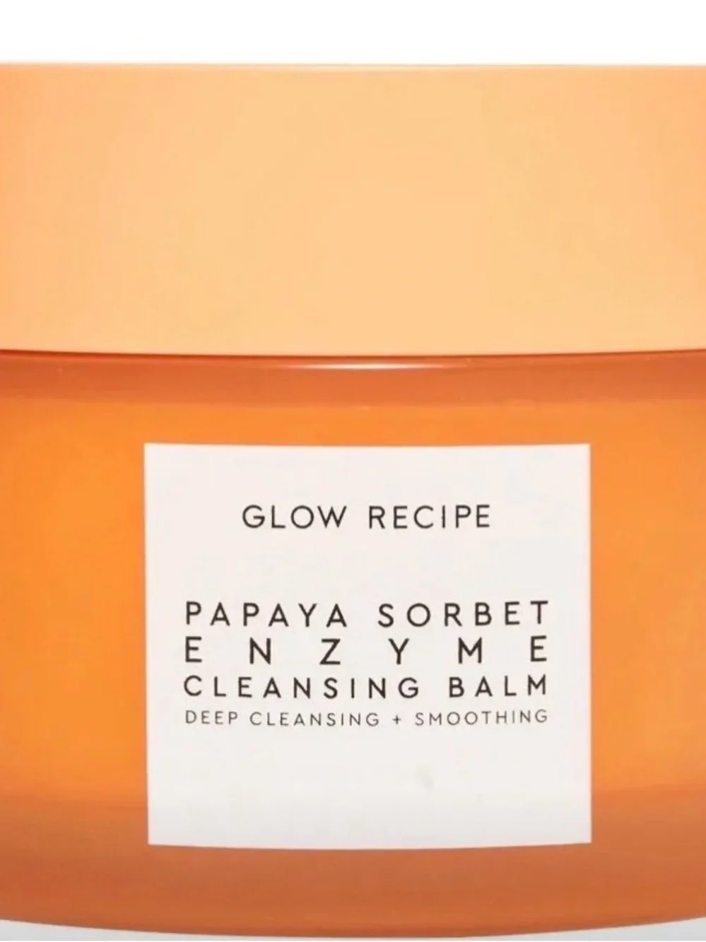 Glow Recipe Papaya Sorbet Enzyme Cleansing Balm - MSRP $32 100 ml